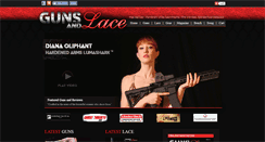 Desktop Screenshot of gunsandlace.com